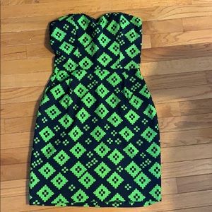 Strapless sundress with pockets